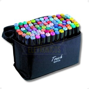 CANETA PARA COLORIR BOBBIE GOODS C/80 CORES ( BLACK FRIDAY )