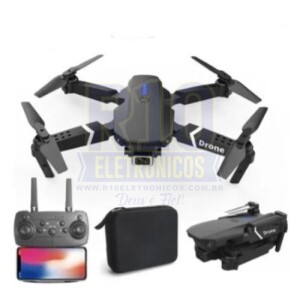 DRONE COM CAMERA KAPBOM KA-WRJ11 COM CONTROLE + 2 BATERIAS + BOLSA