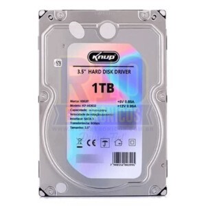 HD INTERNO 1TB PC KNUP KP-HD831 SATA3 6GBPS 5400RPM 3.5