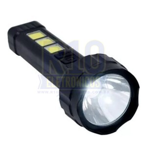LANTERNA LED KAPBOM KA-L1718 COM FLASH DE LUZ