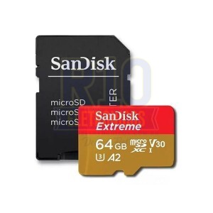 MICRO SD 64GB C10 EXTREME 170-80MB SANDISK 4K U3
