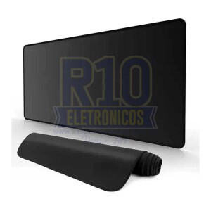 MOUSE PAD GAMER 90X40 ( PRETO SEM ESTAMPA ) EXBOM 9040A
