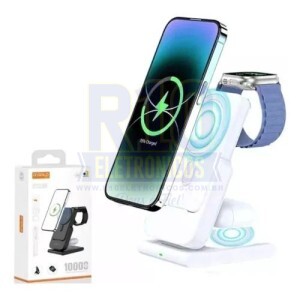 POWER BANK 10000 INDUÇÃO A´GOLD BTE-88 42.5W TURBO CELULAR/RELÓGIO/FONE