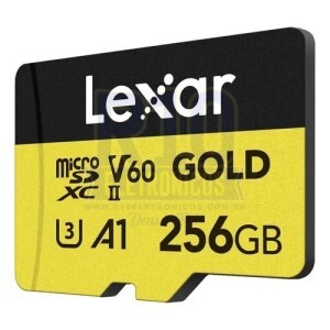 MICRO SD 256GB LEXAR GOLD 280MB/S A1 U3 V60 4K