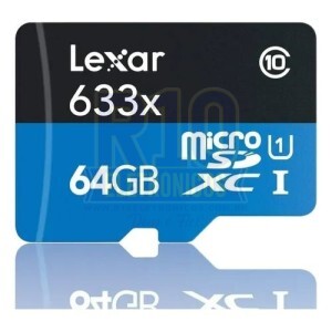 MICRO SD 64GB LEXAR 633X 100MB/S C10 A1 U1 V30 4K