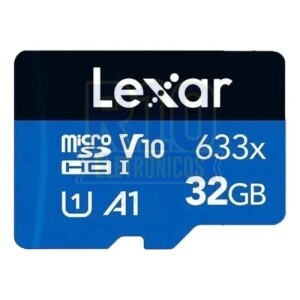 MICRO SD 32GB LEXAR 633X 100MB/S C10 A1 U1 V10 