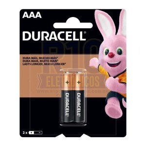 PILHA DURACELL ALCALINA AAA C/2 