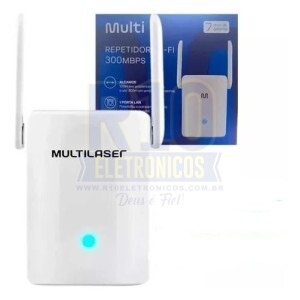 REPETIDOR WIFI MULTILASER RE059 300MBPS 2 ANTENAS