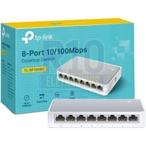 SWITCH TP-LINK 8 PORTAS LS1008 10/100