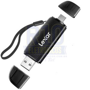 LEITOR DE CARTÃO LEXAR RW310 TIPO-C/USB-A USB3.2 MICRO SD/SD