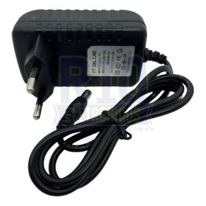 CARREGADOR PARA DVD IT-BLUE 12V/3A LE-0174