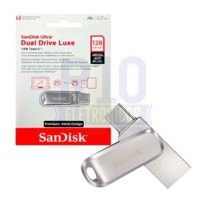 PENDRIVE 128GB SANDISK DUAL DRIVE LUXE ULTRA USB-A/USB-C SDDDC4-128G-G46