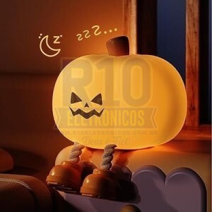 LUMINARIA ABÓBORA SILICONE OPAPRO AKL-L022  ( BLACK FRIDAY )