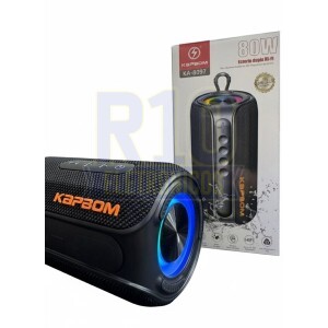 CAIXA DE SOM BLUETOOTH KAPBOM KA-8097 80W IPX6 COM FUNÇÃO TWS