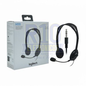 FONE LOGITECH H111 P2 COM MICROFONE ( HEADSET P3 )