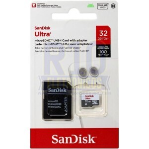MICRO SD 32GB SANDISK ULTRA 100MB/S C10