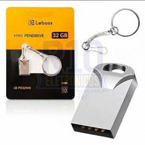 PENDRIVE 32GB LEBOSS METAL FIT LB-PD32MN