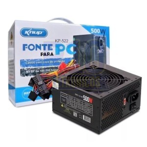 FONTE KNUP ATX PARA PC 500W KP-522