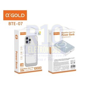 POWER BANK 10000MAH A'GOLD BTE-07 MAGSAFE