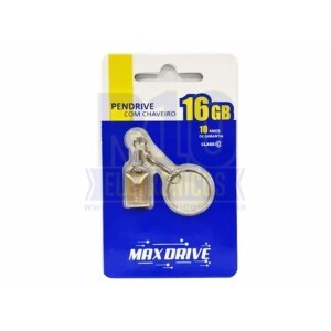 PENDRIVE 16GB METAL FIT MAXDRIVE