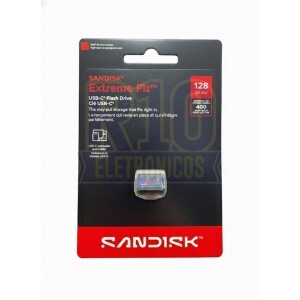 PENDRIVE 128GB SANDISK EXTREME FIT Z530 400MB/S