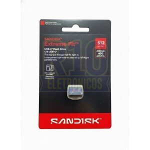 PENDRIVE 512GB SANDISK EXTREME FIT Z530 400MB/S