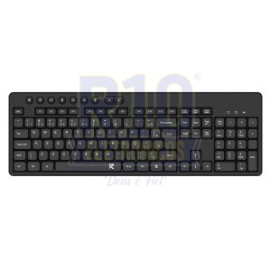 TECLADO REDRAGON SEM FIO BK-7094 OFFICE MULTIMÍDIA