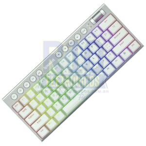 TECLADO GAMER MECANICO REDRAGON HORUS MINI PRO K632W-RGB-PRO BRANCO SEM FIO 60%