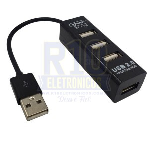 HUB USB KNUP 4 PORTAS KP-T110