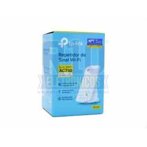 REPETIDOR WIFI TP-LINK RE200 AC 750MBPS DUAL BAND