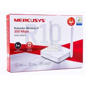 ROTEADOR MERCUSYS 2 ANTENAS MW301R 300MBPS