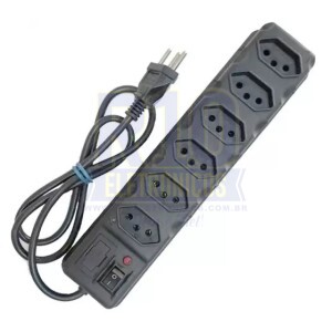 FILTRO DE LINHA 6 TOMADAS ELETRO GM