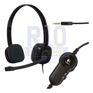 FONE LOGITECH H151 P2 COM MICROFONE ( HEADSET P3 )