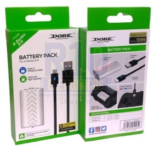 BATERIA+CABO XBOX SERIES S/X DOBE TYX-0634B 1200MAH