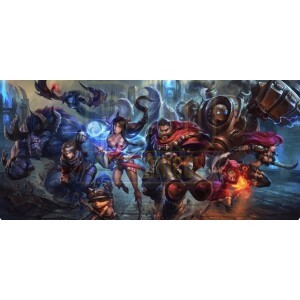 MOUSE PAD GAMER EXBOM 7035 ( LL TEAM )