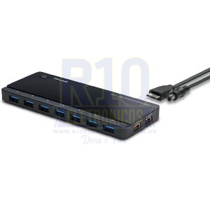 HUB USB 7 PORTAS + 2 PORTAS CARREGADORAS UH720 TP-LINK USB 3.0