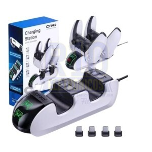 BASE PARA CONTROLE PS5 OTVO IV-P5207 PARA 2 CONTROLES