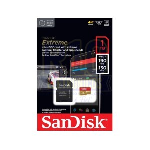 MICRO SD 1TB SANDISK EXTREME 4K 190MB/S SDSQXAV-1T00-GN6MA