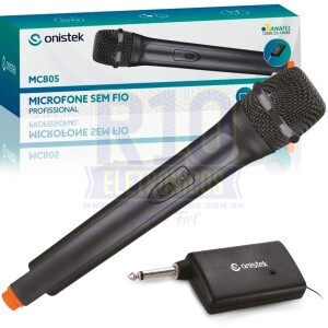 MICROFONE SEM FIO PROFISSIONAL ONISTEK MC805 (KNUP)