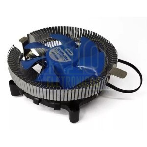 COOLER PARA PROCESSADOR KNUP KP-VR300 2100RPM SUPER SILENCIOSO 90MM