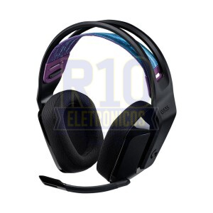 FONE GAMER SEM FIO LOGITECH G535 PRETO 33 HORAS DE BATERIA