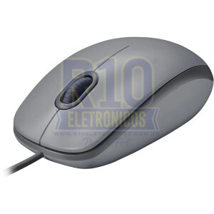 MOUSE COM FIO LOGITECH M110 SILENT CINZA 6757
