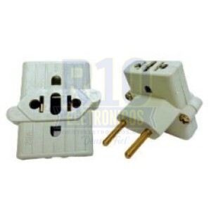ADAPTADOR DE TOMADA T PARAFUSO GM-020