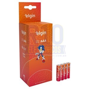 PILHA ELGIN AAA TUBO C/40