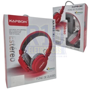 FONE BLUETOOTH KAPBOM KA-933 ESTÉREO MICRO SD ( BLACK FRIDAY )