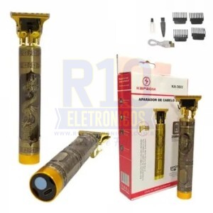 BARBEADOR RECARREGÁVEL KAPBOM KA-3603 DRAGÃO