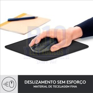 MOUSE PAD R10 20X22 PRETO