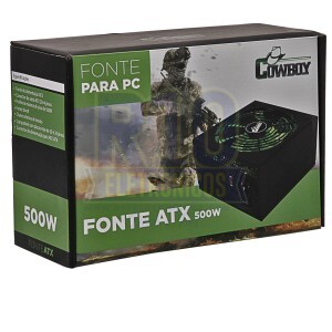 FONTE KNUP (COWBOY) ATX 500W KP-534 REAL