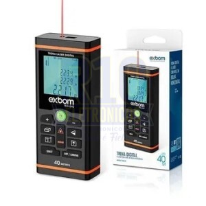 TRENA DIGITAL A LASER COM NIVEL EXBOM 40 METROS TEM-E40 ( BLACK FRIDAY )