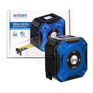 TRENA DIGITAL MULTIFUNCIONAL EXBOM 50 METROS TEM-Q45 ( BLACK FRIDAY )